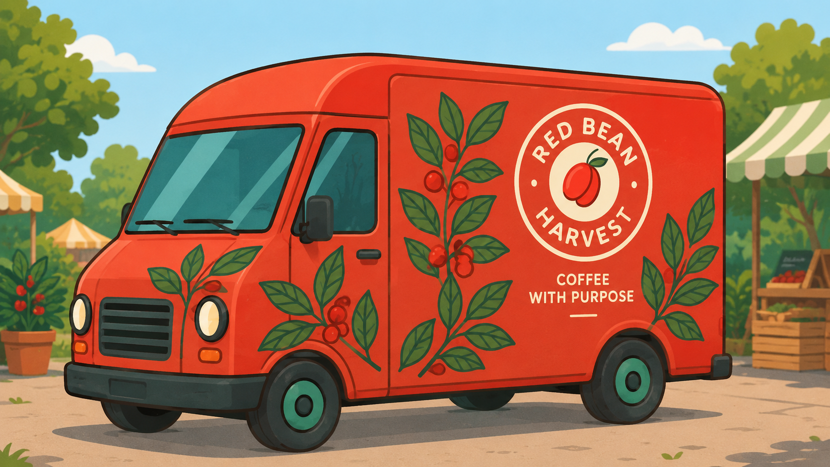 Harvest & Bloom Coffee Truck - Soft Launch.